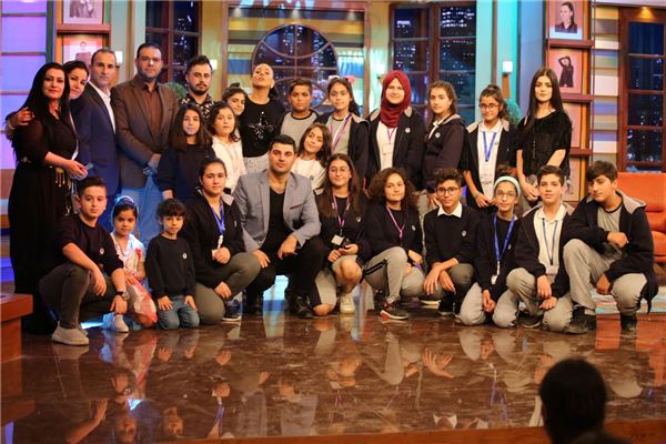 FMIS STUDENTS VISIT NET TV
